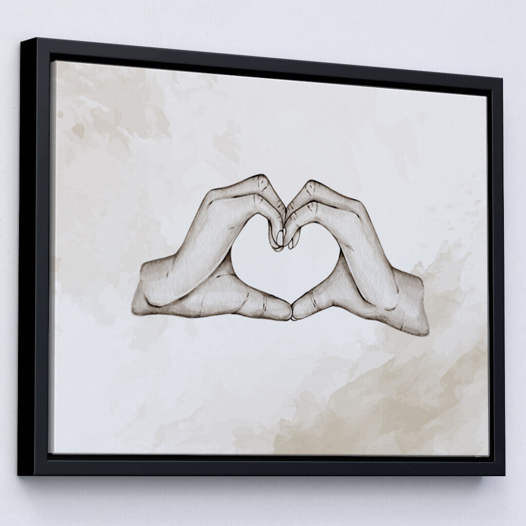 Toile personnalisée "Notre famille"