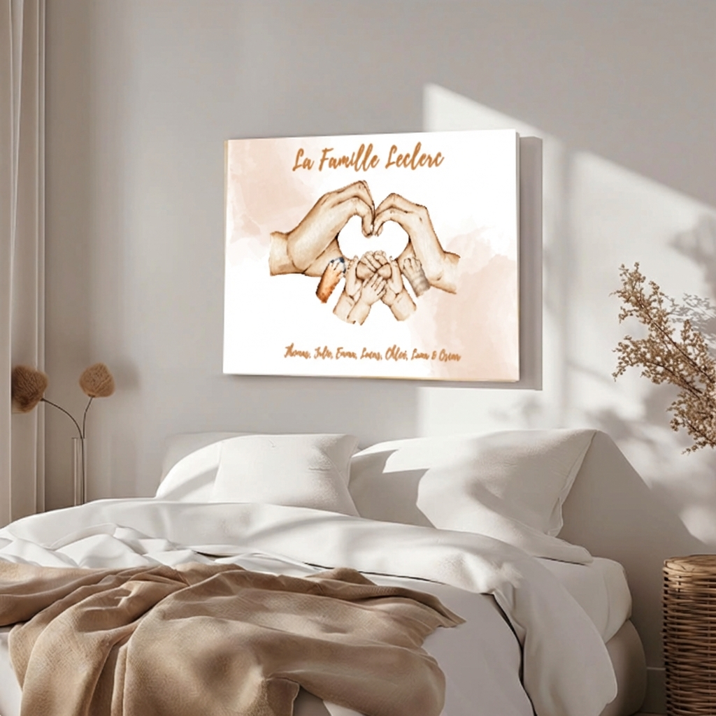 Toile Familiale Personnalisée